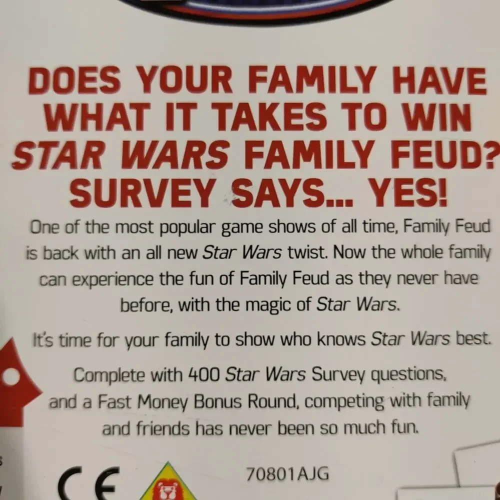 Star Wars Family Feud Game